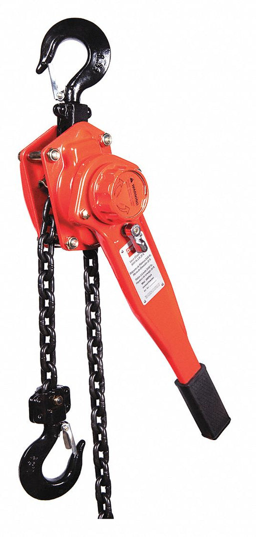 K9273 Lever Chain Hoist 3000 lb Lift 20 ft.