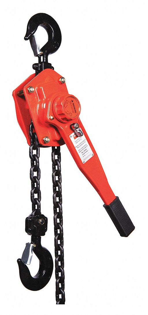 K9283 Lever Chain Hoist 6000 lb Lift 5 ft.