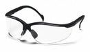 SafetyGlasses Clear H2XAnti-Fog Black