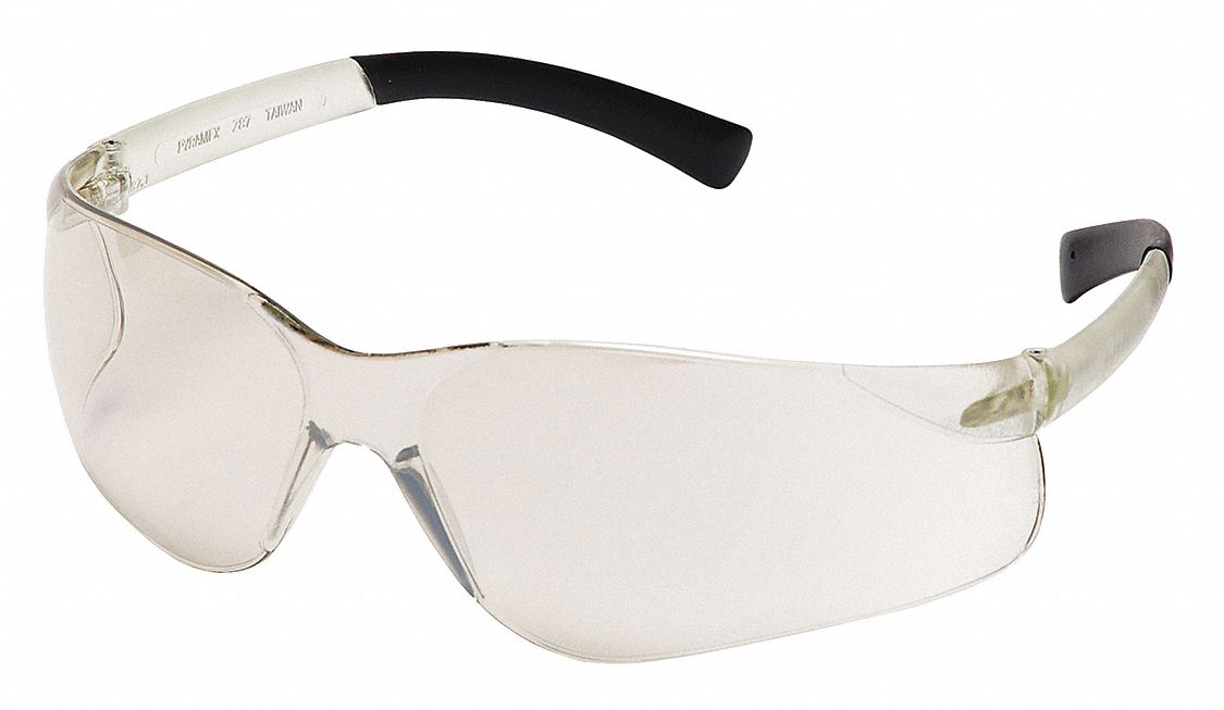 SafetyGlasses Gry Indoor/Outdoor Blk/Clr