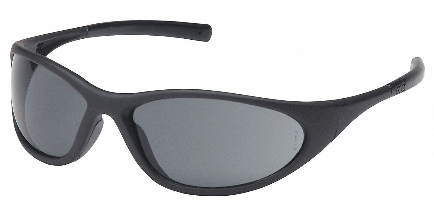 SafetyGlasses Gry ScratchResistant Blk
