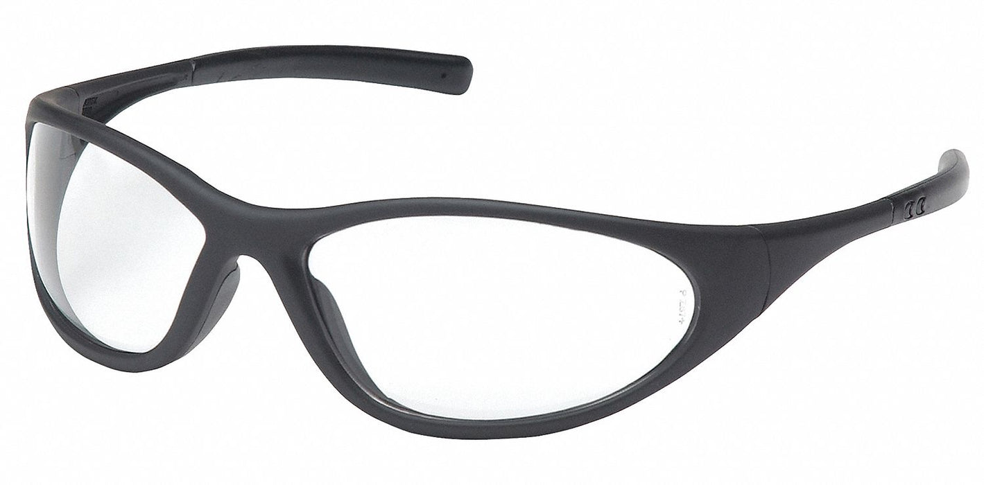 SafetyGlasses Clear ScratchResistant Blk