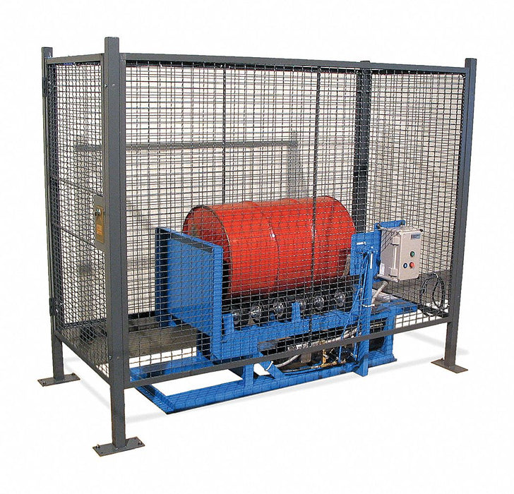 Drum Safety Enclosure BE Steel Gray