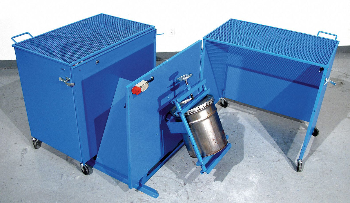 Drum Safety Enclosure BE Steel Blue