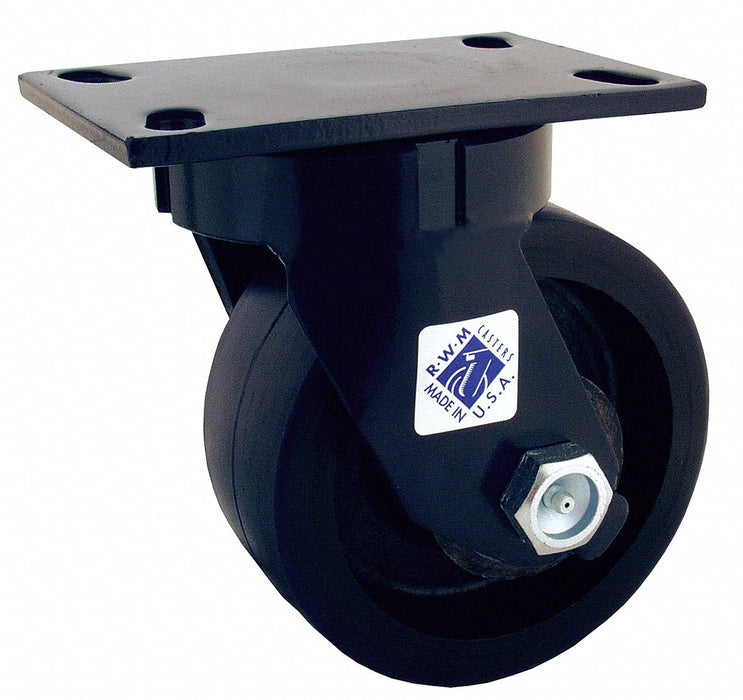 PlateCaster Swivel Polyurethane 10 1/8 H