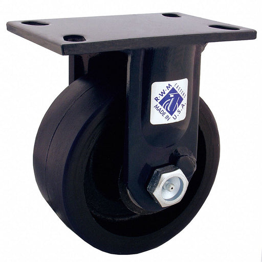 Plate Caster Rigid Polyurethane 10 1/8 H