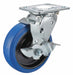 Plate Caster Swivel Rubber 7 1/2 H
