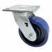 Plate Caster Swivel Polyurethane 6 1/2 H