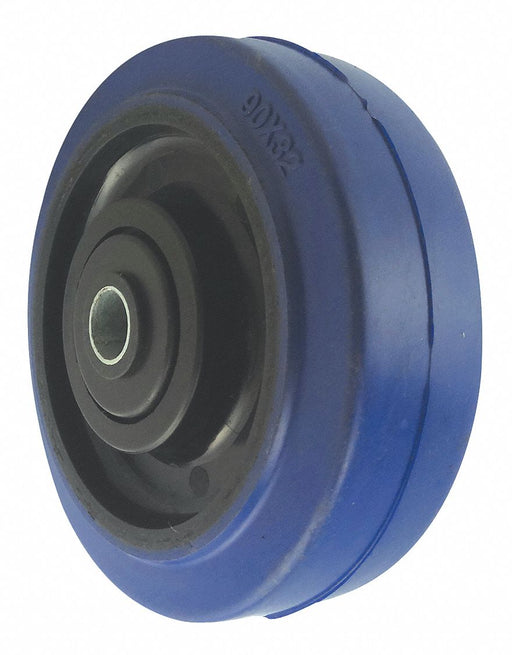 Caster Wheel 3 1/2 dia 225 lb Blue