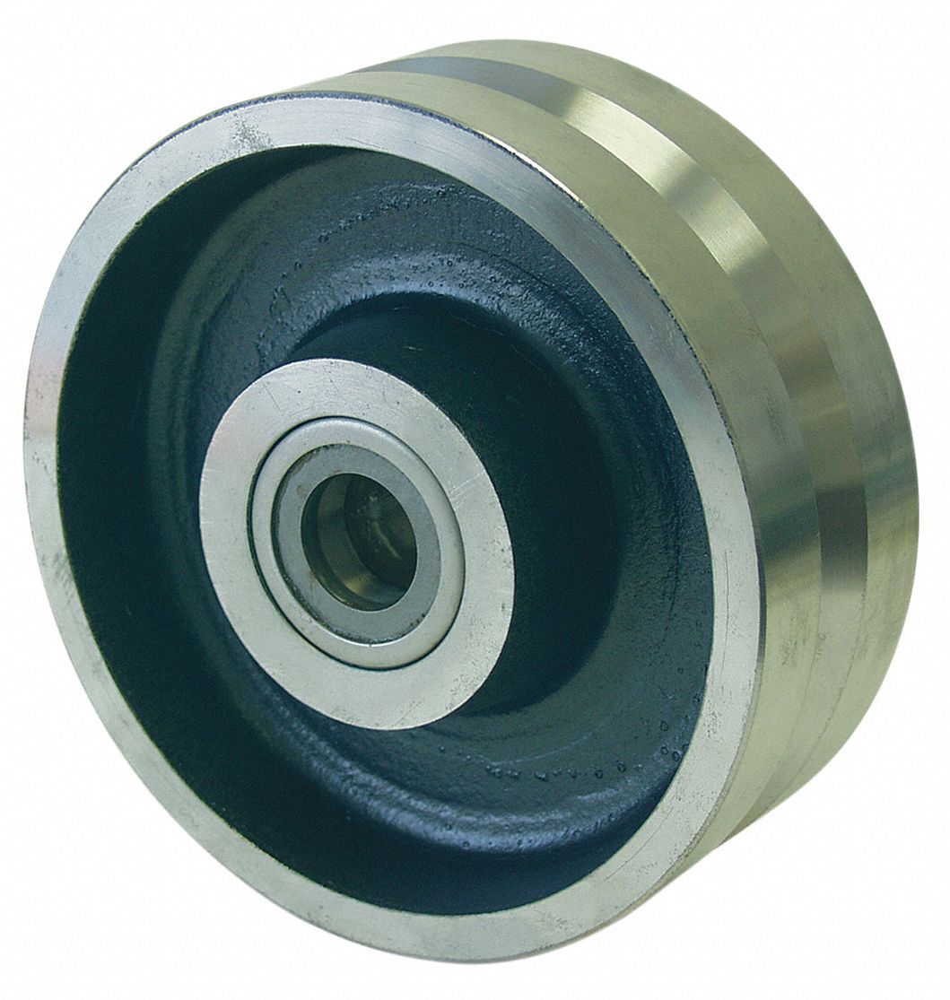 Track Wheel 8 dia 6 000 lb Steel