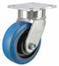 Plate Caster Swivel Rubber 7 1/2 H