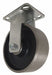 Plate Caster Rigid Steel 7 1/2 H