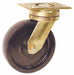 Plate Caster Swivel Elastomer 10 1/8 H