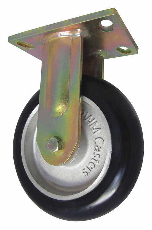 Plate Caster Rigid Polyurethane 10 1/8 H