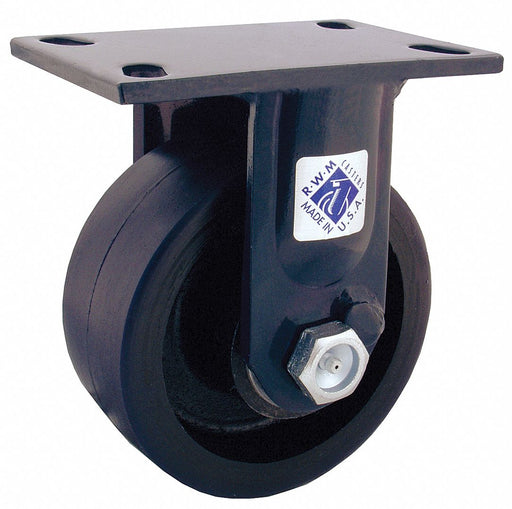 Plate Caster Rigid Phenolic 10 1/8 H