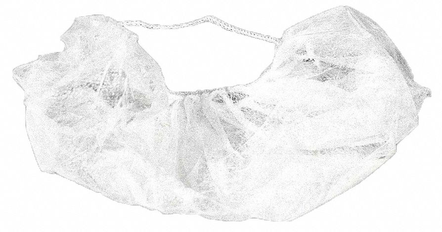 H2300 Beard Restraint PP White S PK1000