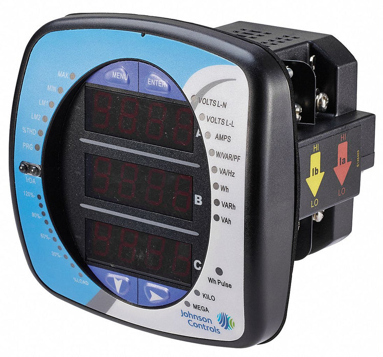 Power Meter LED 90/265VAC Wye/Delta
