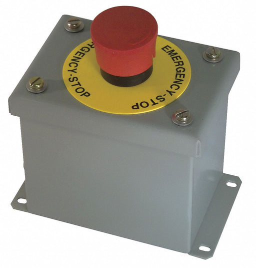 Control Station Push Button Red 1NC
