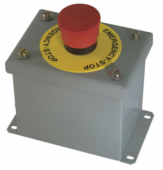 Control Station Push Button Red 1NC