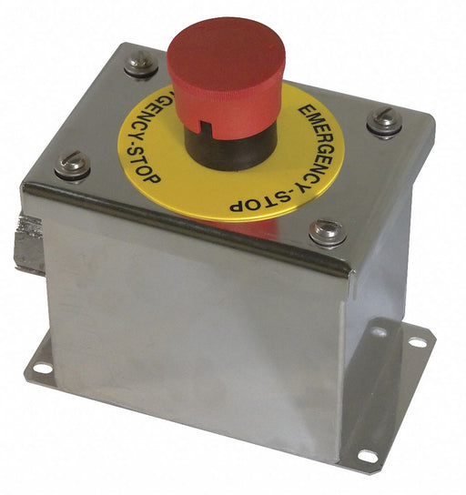 Control Station Push Button Red 1NC