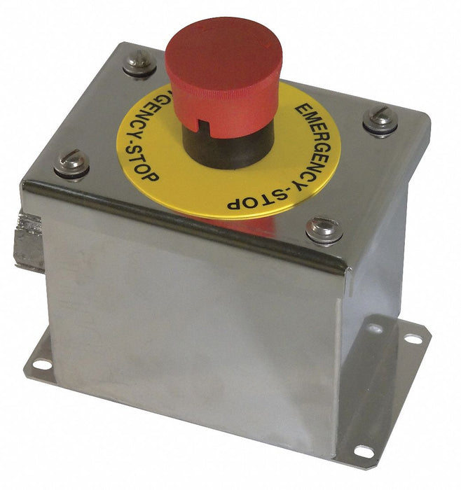 Control Station Push Button Red 1NC