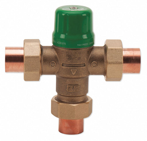 Mixing Valve Forged Brass 1 to 14 gpm