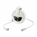 ExtensionCordReel White 20ft 14AWG
