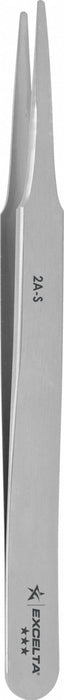 Tweezers SS 4 3/4 L Straight Round