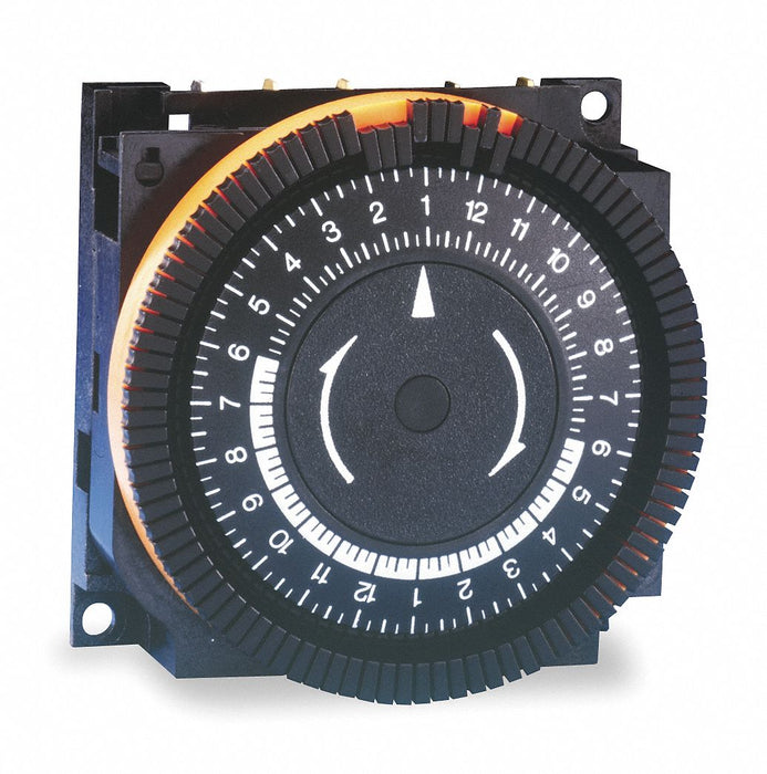 Electromechanical Timer 24 hr SPST Steel