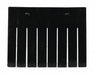 Divider 7.5 in H 9.75 in L Black PK6