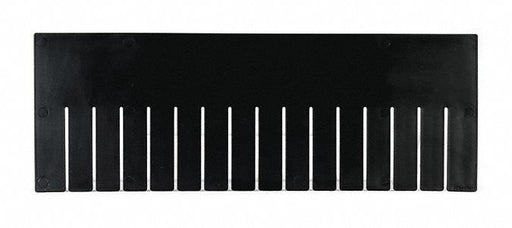 Divider 7.25inH 20.25inL Black PK6