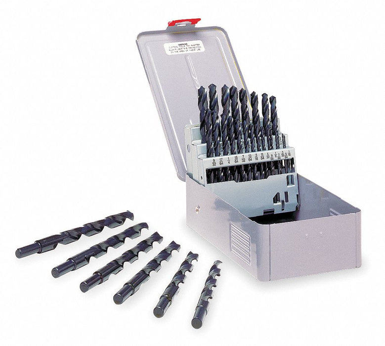 Jobber Drill Set 3/8 Shank 29 PC HSS