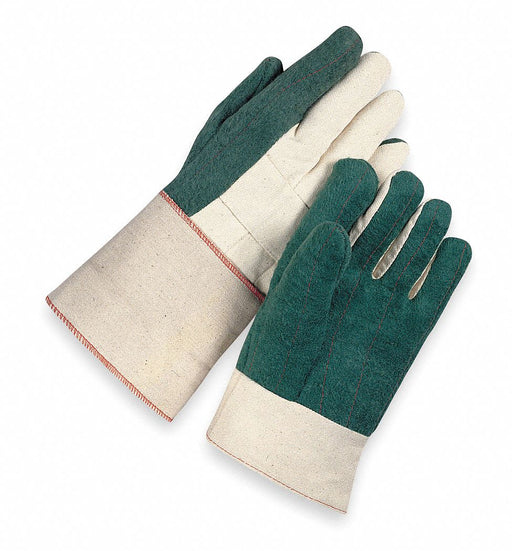 Heat Resistant Gloves Green L Cotton PR
