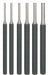 Pin Punch Set 1/8 To 5/16 In 6 Pc
