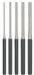 Drive Pin Punch Set 1/8 To 3/8 In 5 Pcs