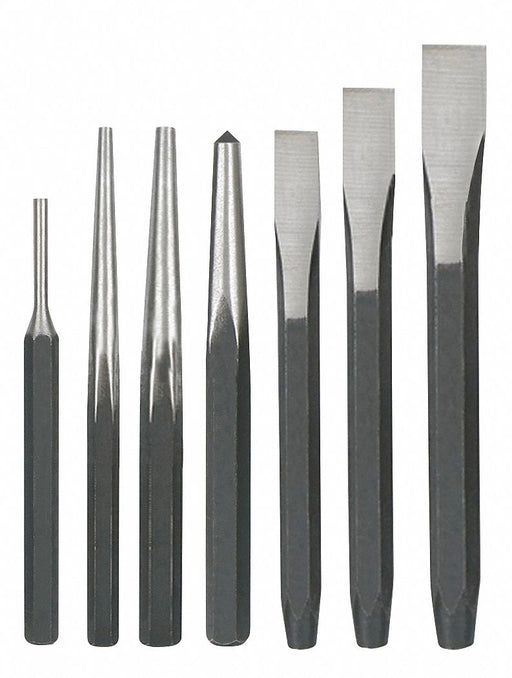 Punch and Chisel Set 7 Pc