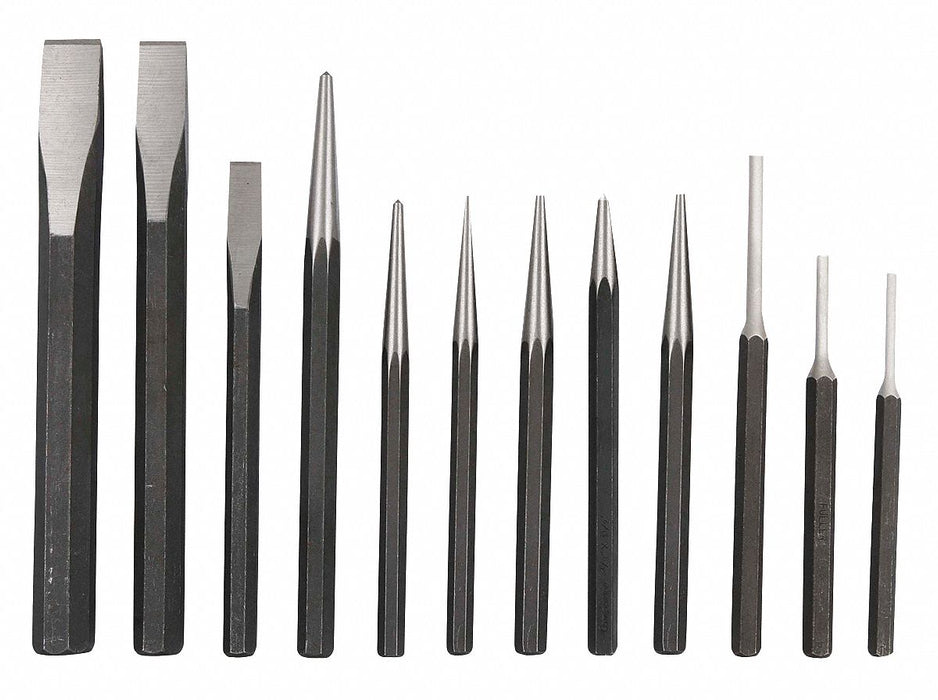 Punch and Chisel Set 12 Pc