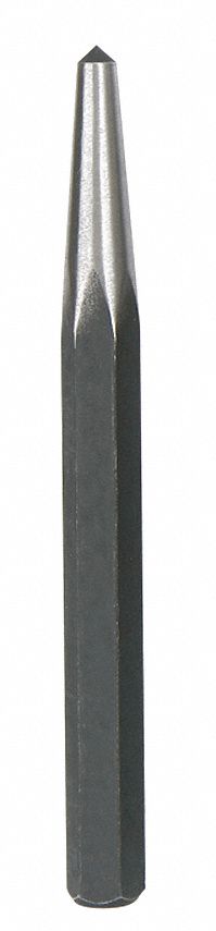 Center Punch 3/16 In Hex 4 1/4 In L