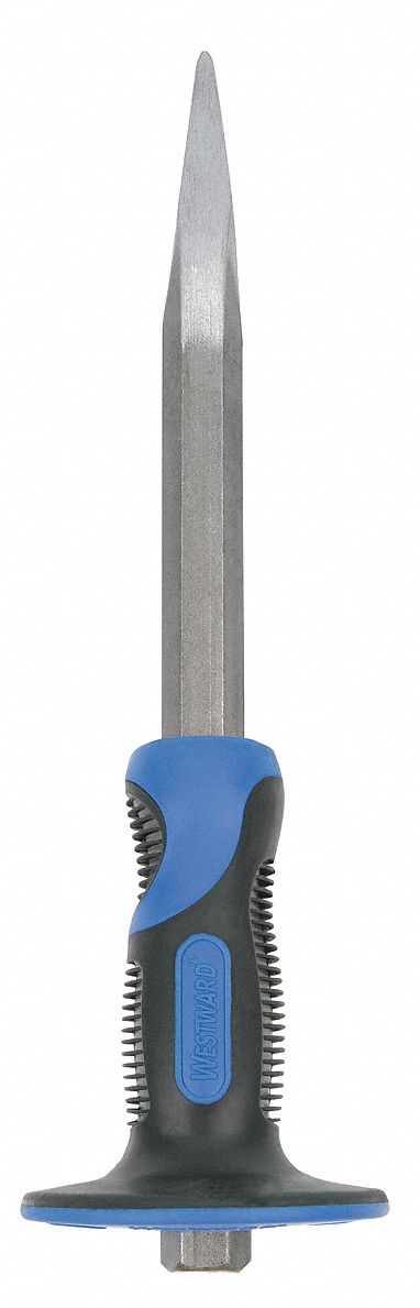 Handguarded Bullpoint Chisel 3/4 x 12 In