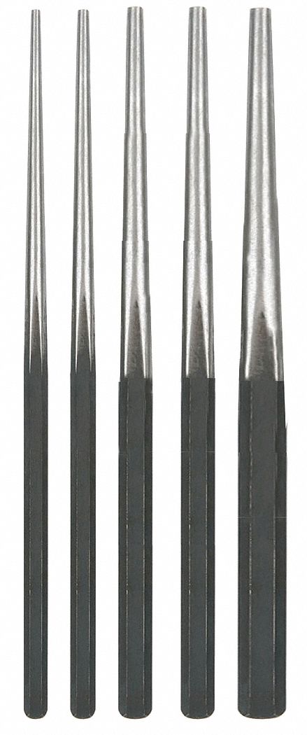 Drift Punch Set 1/8 To 5/16 In 5 Pc