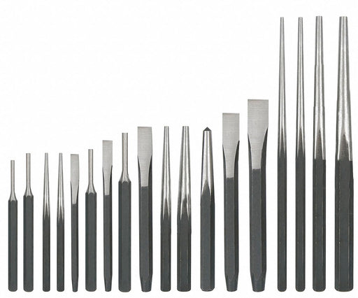 Punch and Chisel Set 18 Pc