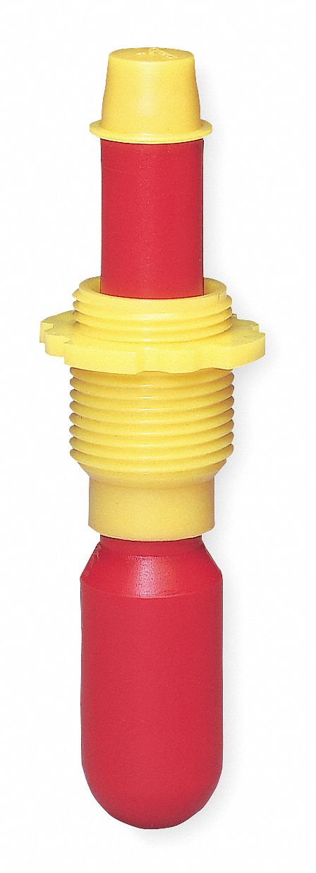 VertDrumLevelGauge HDPE 30/55gal D 5in