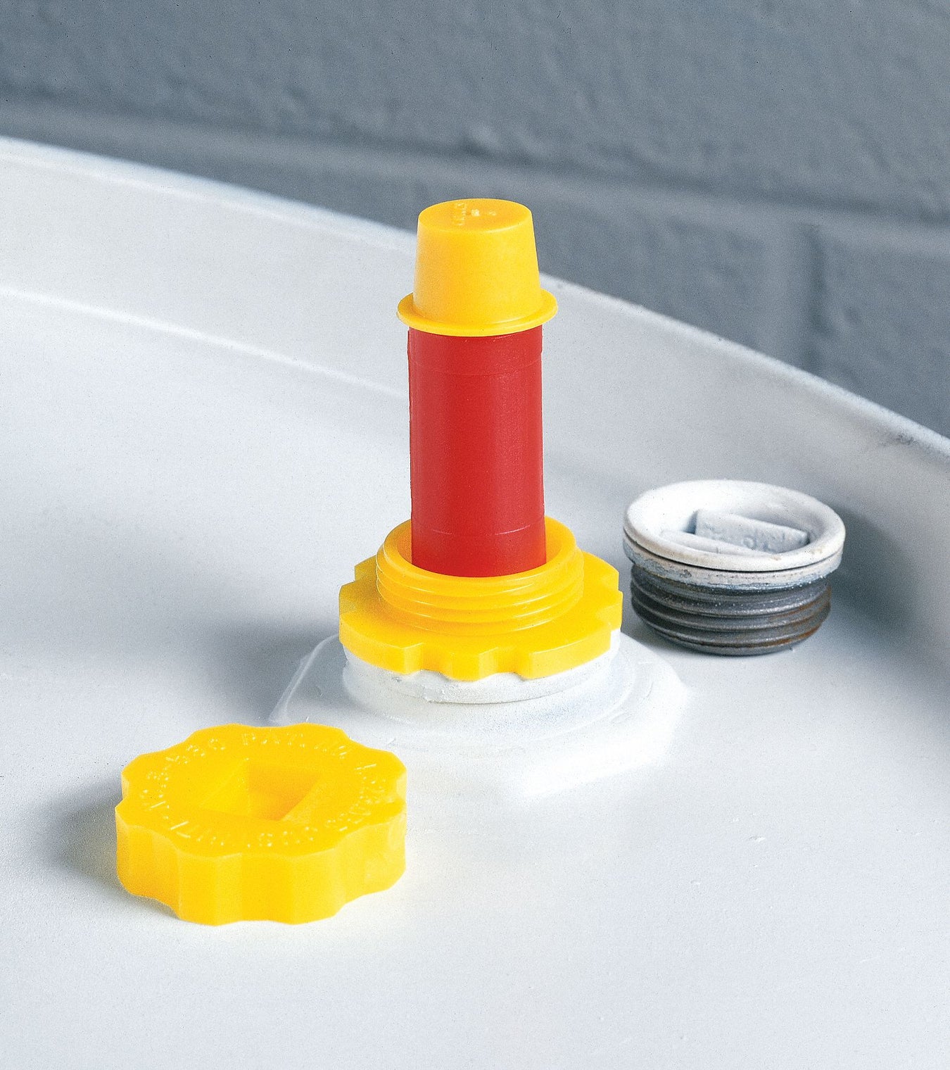 VertDrumLevelGauge HDPE 30/55gal D 11in