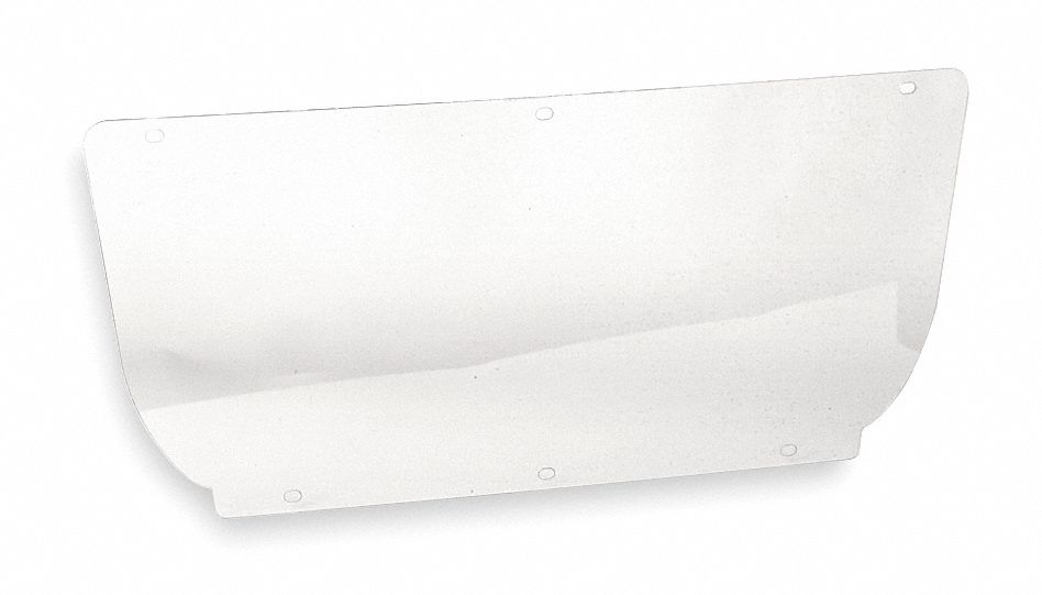 Faceshield Visor Polycarb Clr 7x15-1/2in