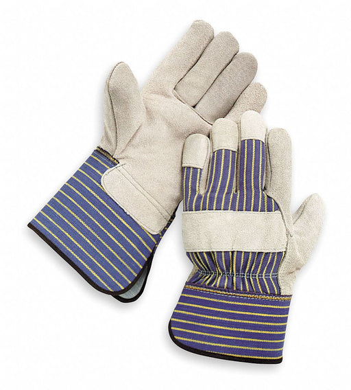 D1572 Leather Gloves Gray XL PR