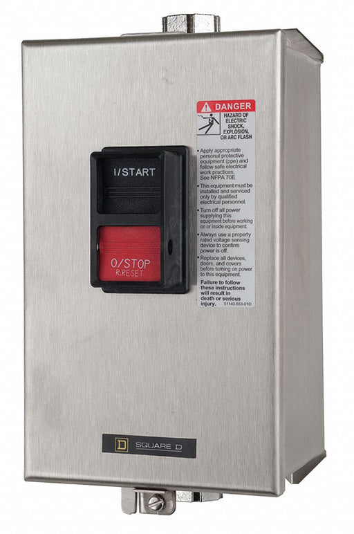 ManualMotorStarter NEMA PushButton Therm