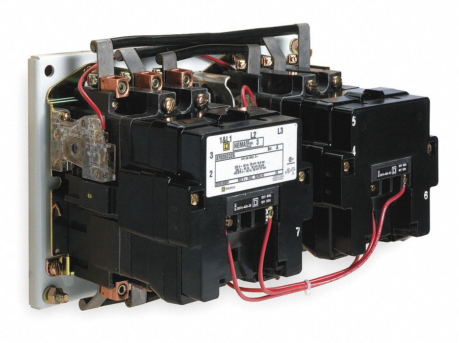 NEMAMagneticContactr Reversing 120VAC