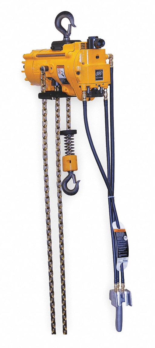 Air Chain Hoist 1100 lb Cap. 10 ft Lft