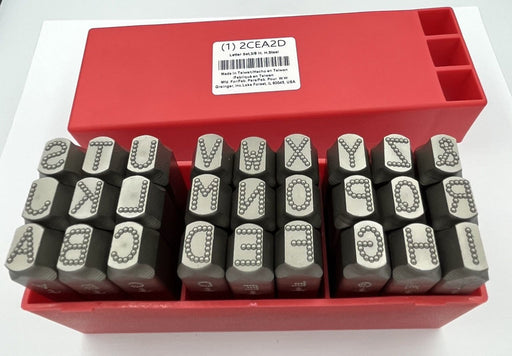Letter Set 3/8 in H Steel