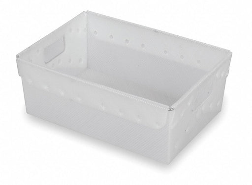 D5773 NestingTote 18inL 13inW White PK5